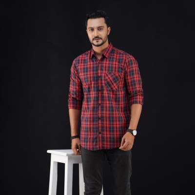 Cotton full Sleeve Check Shirt for Men's